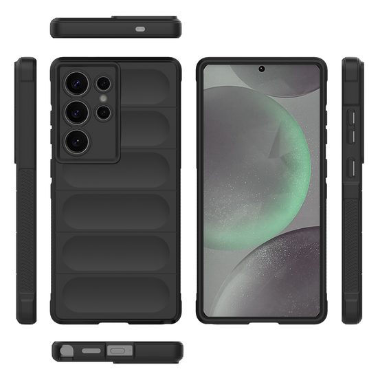 Θήκη Wency Magic Shield, Samsung Galaxy S25 Ultra, μαύρη