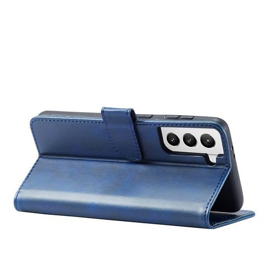 Magnet Case Samsung Galaxy S22 Ultra, blau