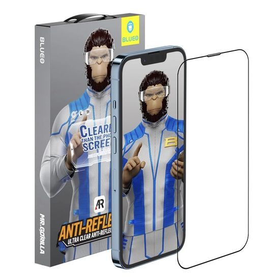 Samsung Galaxy Z Fold7 / Z Fold8 Ultra kaitseklaas – Blueo Anti-Reflective HD karastatud klaas – must