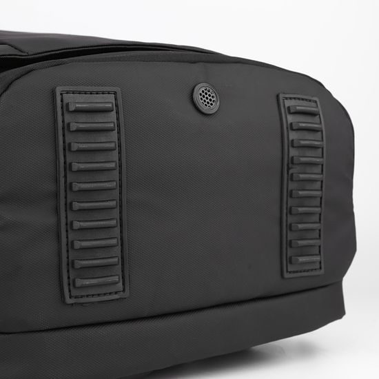 JP Rucksack B08 - 50x30x20 cm - Alltagsrucksack mit verstellbaren Schultergurten - Schwarz