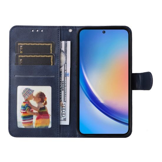 Magnet Case, Samsung Galaxy A35, modrý