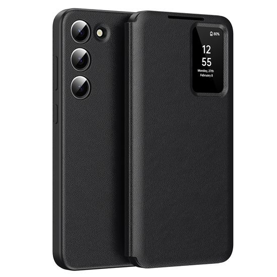 Techsuit SmartView, Samsung Galaxy S23 Plus, schwarz