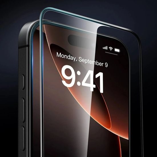 iPhone 17 Pro / iPhone 18 Pro aizsargplēve – ESR Armorite UltraFit komplekts 3 gab. – melns