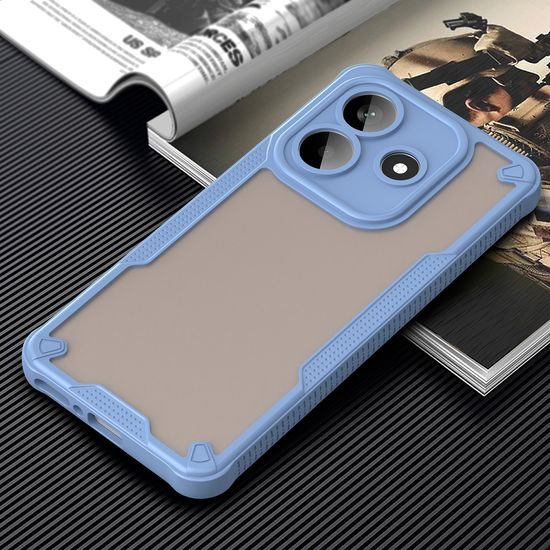 Θήκη ArmorShield Hybrid, Xiaomi Redmi Note 14 5G, μπλε