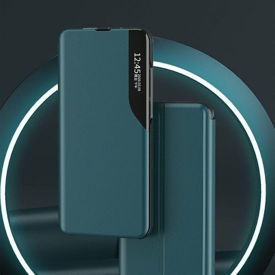 Eco Leather View Case, Xiaomi Mi 10T / Mi 10T Pro, fekete