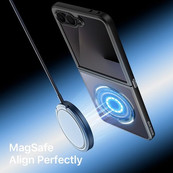 Dux Ducis Aimo MagSafe obal, Samsung Galaxy Z Flip8, černý