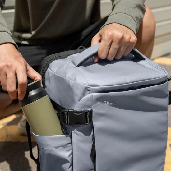 Tech-Protect Defender S70 reisikott sülearvutile 24L 40×30×20 – hall