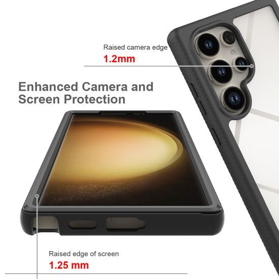 JP Defense360 maska, Samsung Galaxy S24 Ultra, crna