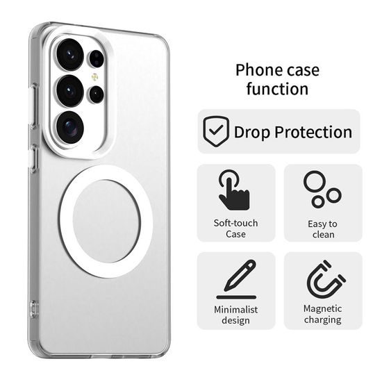 Techsuit CandyCase MagSafe, Samsung Galaxy S26 Ultra, λευκό