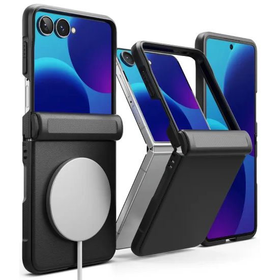 Ringke Onyx Flap Magnetic MagSafe θήκη, Samsung Galaxy Z Flip 8, μαύρη