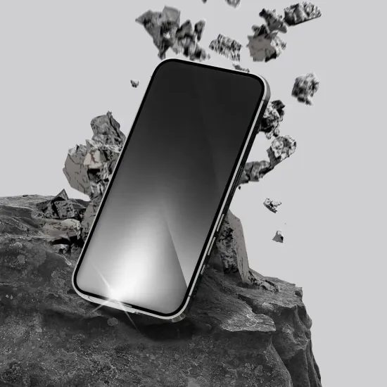 Forcell Ultra Clear Screenprotector - Gehard glas - voor Samsung Galaxy A36 / A56 - Zwart