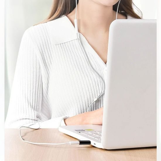 Techsuit Premium OTG προσαρμογέας HyperPort (A5) USB-C - USB, μαύρο-πορτοκαλί