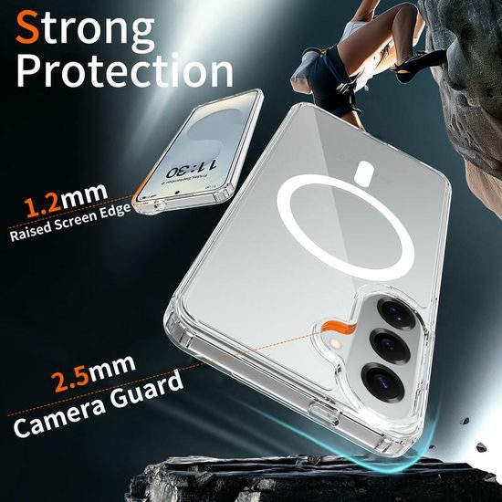 Διάφανη θήκη Magsafe, Samsung Galaxy S26 Plus, διάφανη