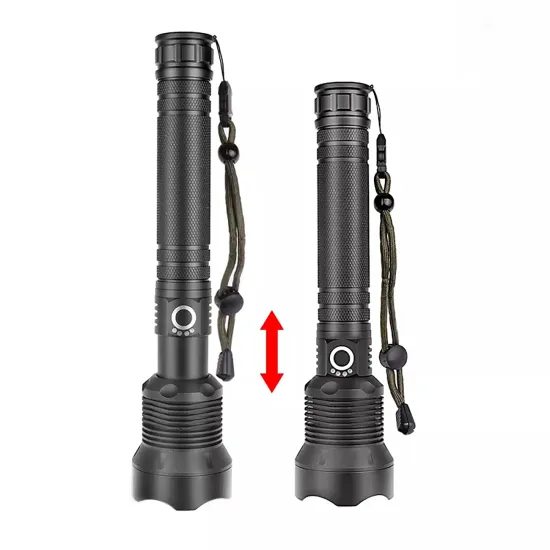 Φακός Wozinsky WLT-20W, 20 W, 2000 lm, IP65, μαύρος