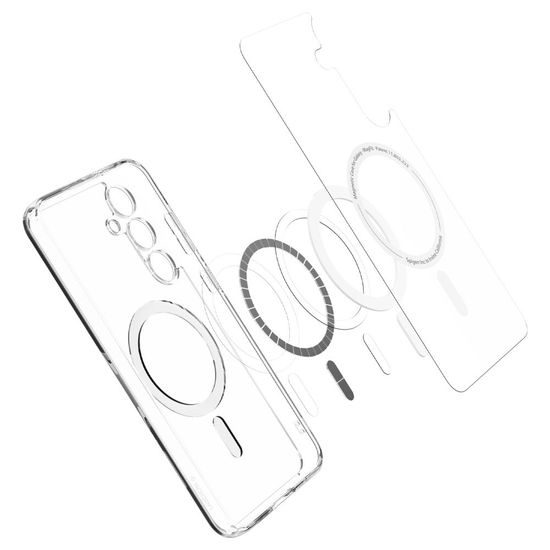 Spigen Ultra Hybrid Mag s MagSafe, Samsung Galaxy S24 FE, bílý