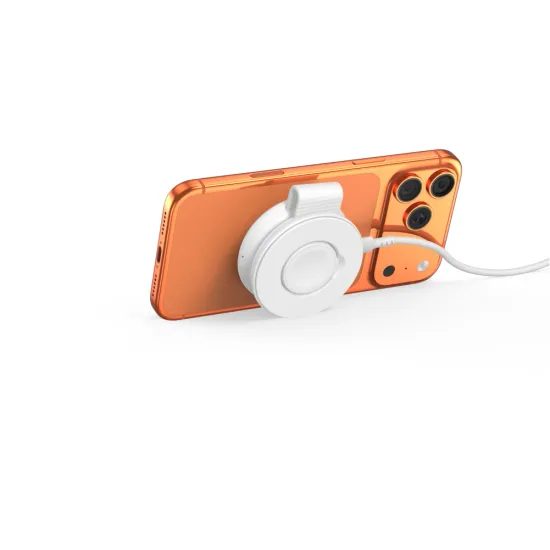 Tech-Protect A55 2-in-1 MagSafe juhtmevaba laadija 25W Qi2.2 – valge
