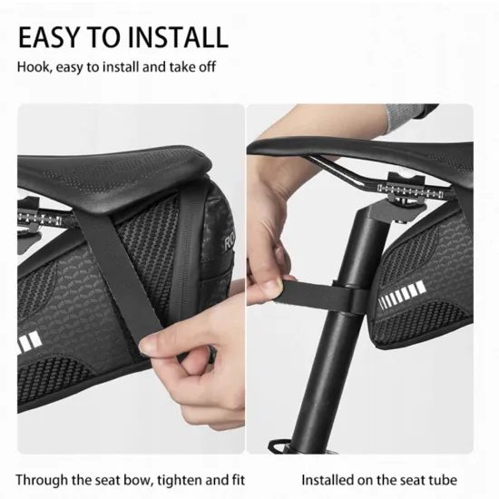 Rockbros C29-BK Αδιάβροχη τσάντα ποδηλάτου, μαύρη