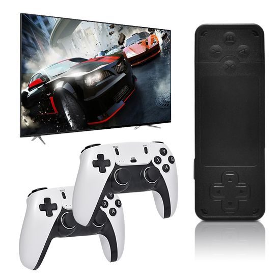 U9 Pro Retro konsola z dwoma bezprzewodowymi kontrolerami, HDMI, Game Stick, 4K