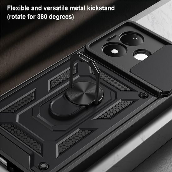 Techsuit CamShield, Xiaomi Redmi Note 17 Pro 5G, černý