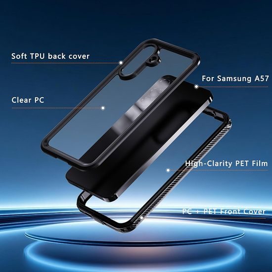 ShellBox IP68 maska, Samsung Galaxy A57 5G, crna