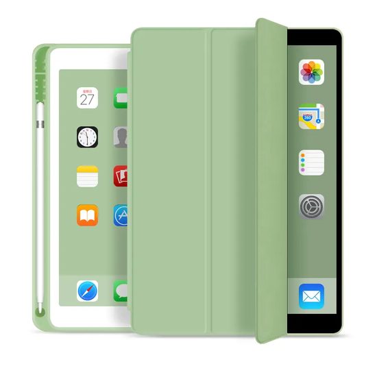 JP Smart case Pen θήκη για tablet, iPad Pro 11 2018, iPad Air 4 10.9 2020 / Air 5 10.9 2022 / Air 11 2024 / 2025, πράσινο