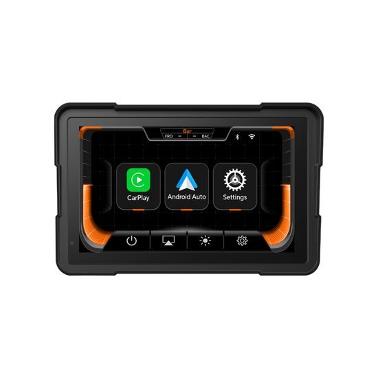 Motociklistički 7" CarPlay zaslon s bežičnim Apple CarPlay i Android Auto