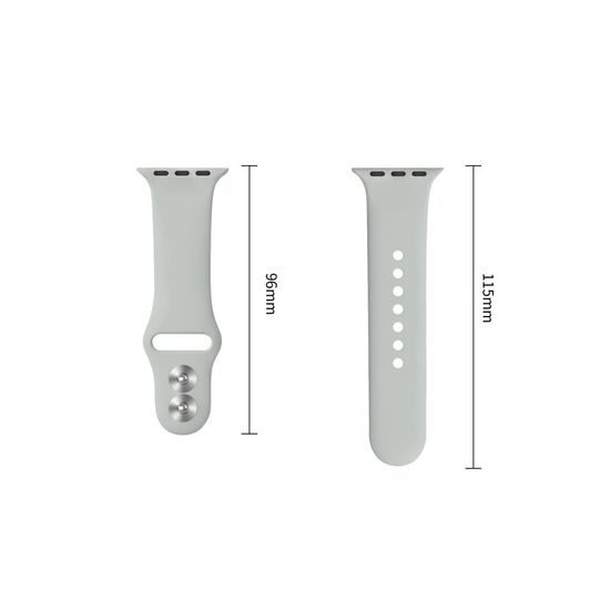 Tech-Protect Silicone rihm Apple Watch 8 / 9 / 10 / 11 / 12 / SE / Ultra (40 / 41 / 42 mm) – hall