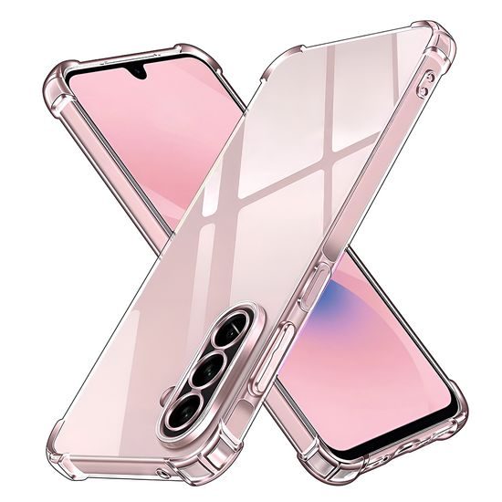 Techsuit Shockproof Schutzhülle für Samsung Galaxy A27 5G - Stoßfeste Handyhülle - Transparent