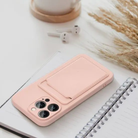 Card Case ovitek, Xiaomi Redmi Note 13 Pro 5G, rožnat