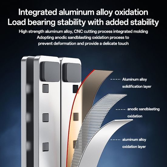 Yesido LP07 Laptopholder 13–20" - Sølv