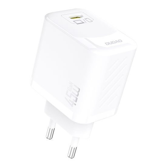 Dudao A28C USB-C Ladegerät + USB-C Kabel - 45W GaN Netzteil - Weiß