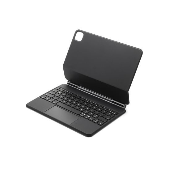 JP Magnetic Keyboard MK04 táblagép tok, iPad Pro 11 2018 / 2020 / 2021 / 2022, iPad Air 4 10.9 2020 / Air 5 10.9 2022 / Air 11 2024, fekete