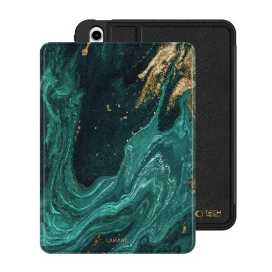 Tech-Protect Lamano θήκη, iPad 10,9" (10 / 2022) / 11" (11 / 2025), verde aura