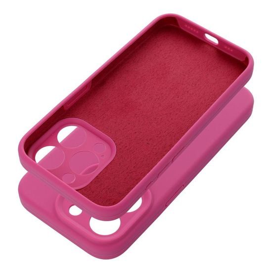 iPhone 17 Pro Max / 18 Pro Max vāciņš – Forcell F-Case Max Silicone 2mm MagSafe – rozā