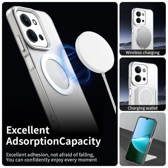 Techsuit CandyCase MagSafe, Xiaomi Redmi 15C 4G / 5G / Poco C85 4G, λευκό