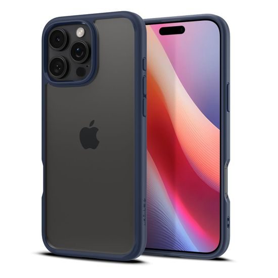 Spigen Ultra hybrid Handyhülle, iPhone 16 Pro, blau