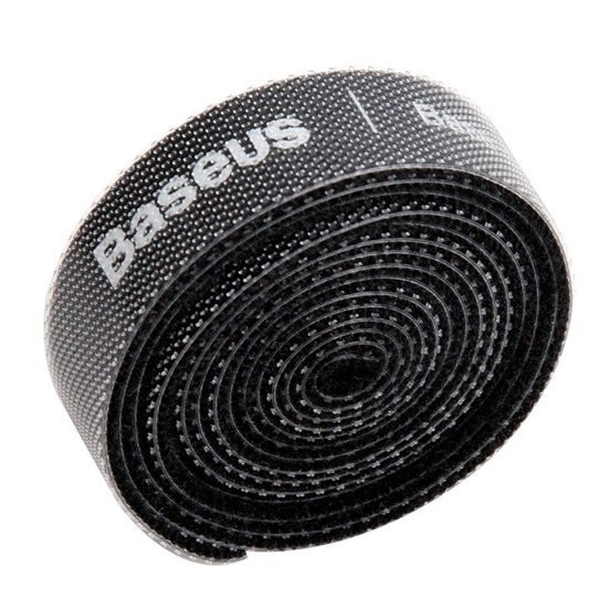 Baseus Rainbow Circle kábelrendező 1 m, fekete (ACMGT-E01)