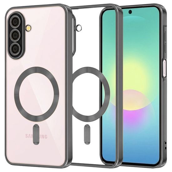 Techsuit Luxury Crystal MagSafe, Samsung Galaxy A27 5G, μαύρο