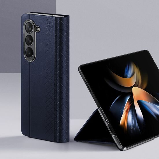 Novčanik Dux Ducis Bril, Samsung Galaxy Z Fold5 5G, plavi