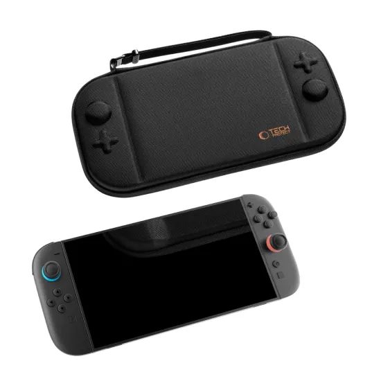 Tech-Protect Slim θήκη Nintendo Switch 2, μαύρη