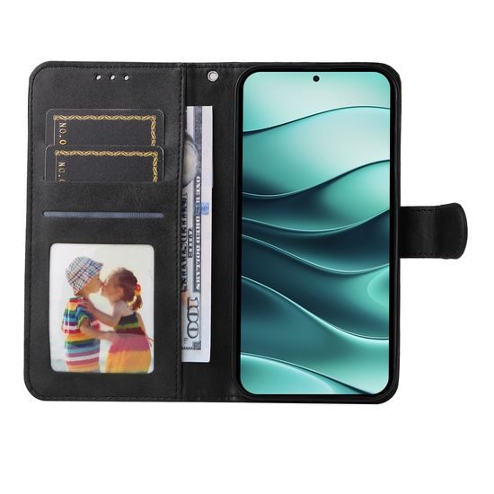 Μαγνητική Θήκη, Xiaomi Redmi Note 14 5G, Μαύρη