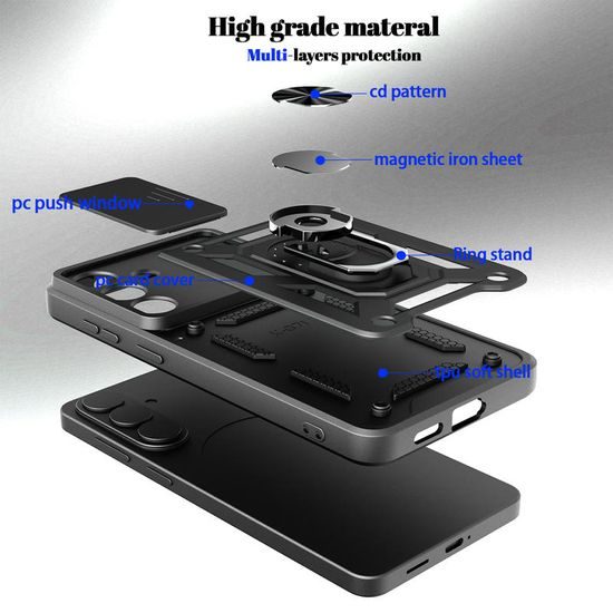 JP CamShield, Samsung Galaxy S26 Plus, μαύρο