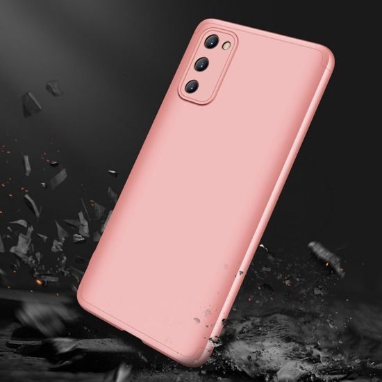 360° obal na telefon Samsung Galaxy A41, růžové