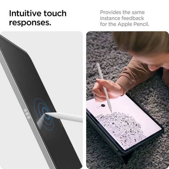 Spigen Paper Touch, mat papirnata folija za risanje, iPad 10,9 2022
