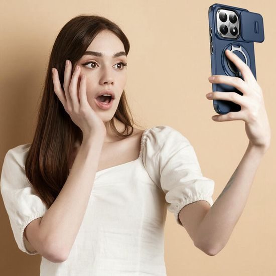 Θήκη Camslide Stand, Xiaomi 15T, μπλε