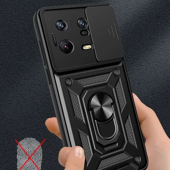 Techsuit CamShield, Xiaomi Poco X6 Pro, μαύρο