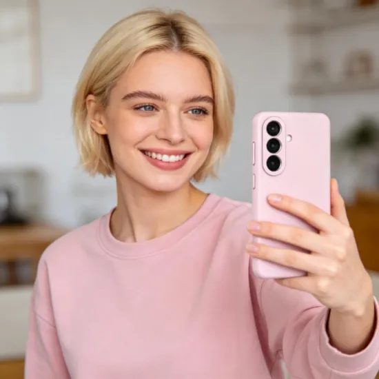 Tech-Protect Silicone MagSafe, Samsung Galaxy S26 Plus, růžový