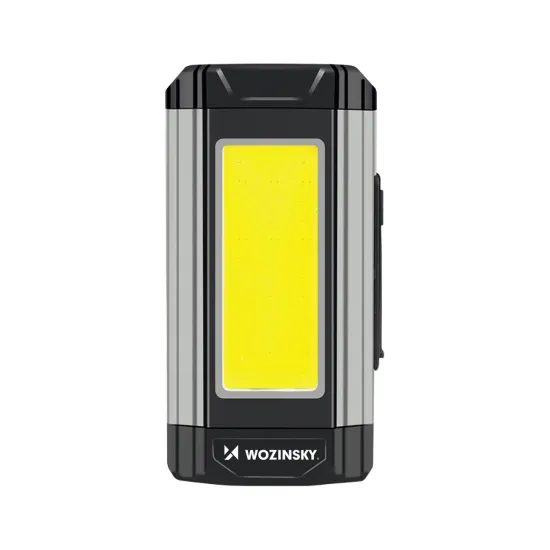 Wozinsky WLR-15W Radna svjetiljka s funkcijom powerbanke, 15 W, 1500 lm, IPX6, siva