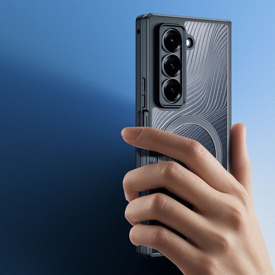 Dux Ducis Aimo Mag με MagSafe, Samsung Galaxy Z Fold SE, μαύρο