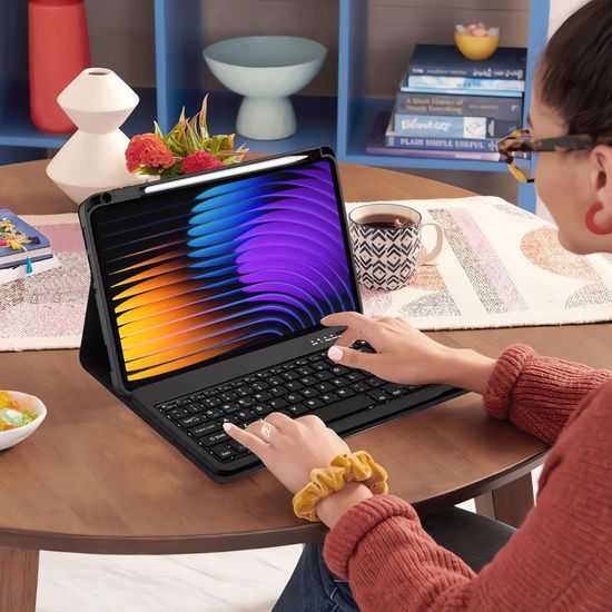 Θήκη Tech-Protect SC Pen + πληκτρολόγιο, Xiaomi Pad 7 / 7 Pro, μαύρο
